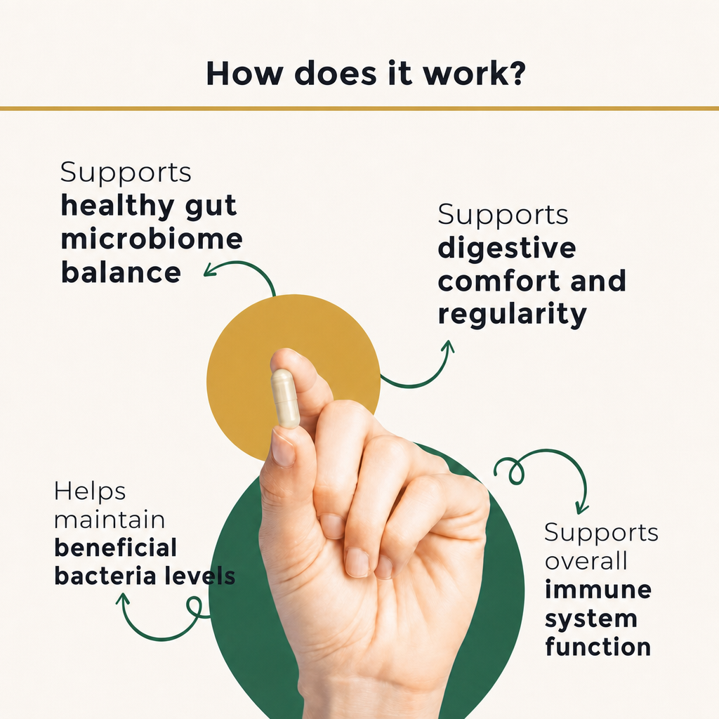 PuraDaily Probiotic 40 Billion with Prebiotics how does it work