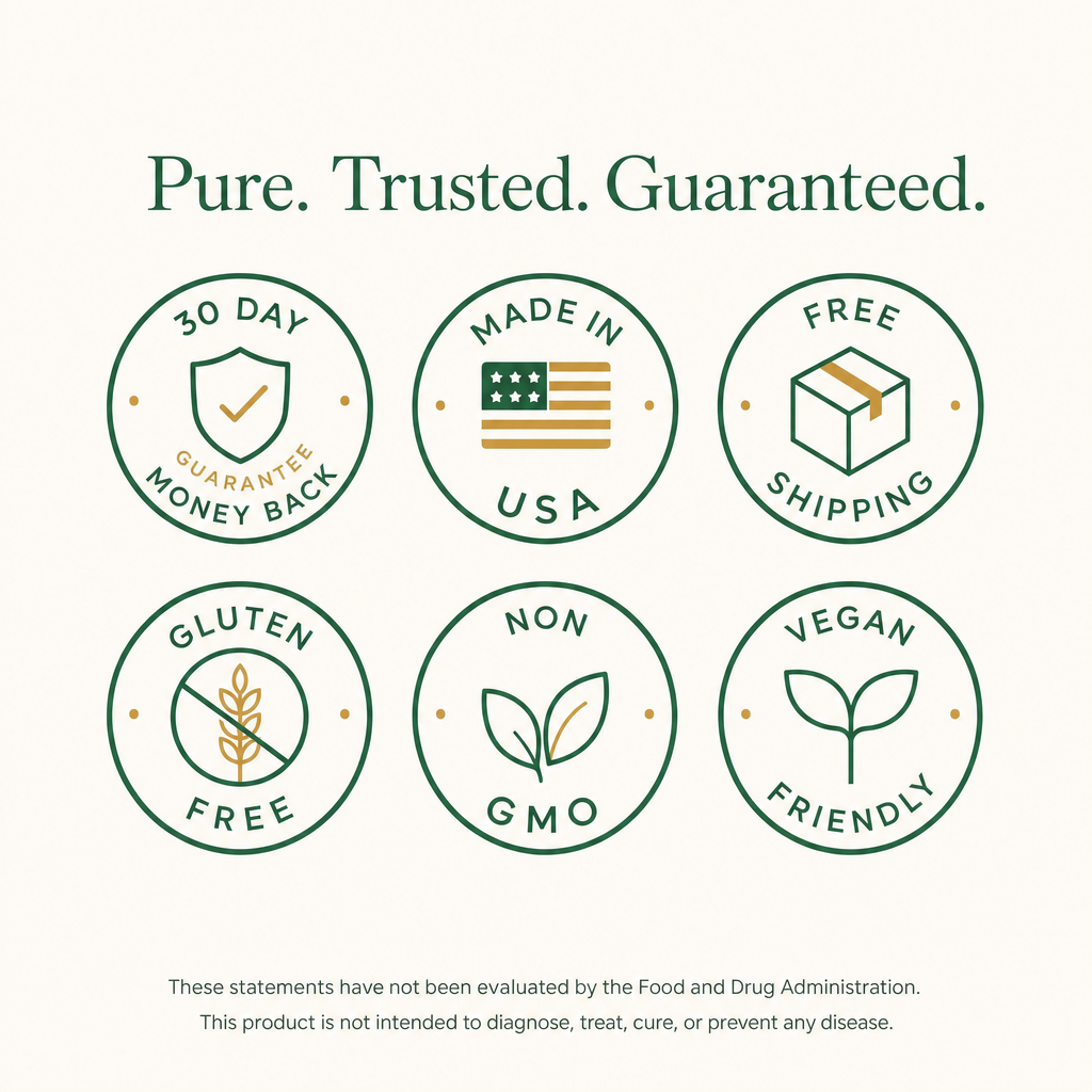 PuraDaily pure trusted guaranteed 30 day money back made in USA free shipping